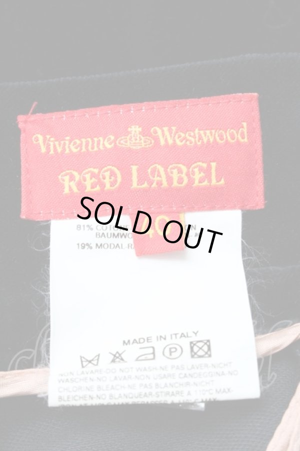 画像4: ヴィヴィアンウエストウッド 中古 / ベロアスカート 40 黒  S-25-03-30-070-sk-AS-ZS (4)