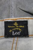 画像7: ヴィヴィアンウエストウッド Anglomania and Lee 中古 / /PIN UPショートデニム W27 グレー  S-25-03-30-074-pa-AS-ZS (7)