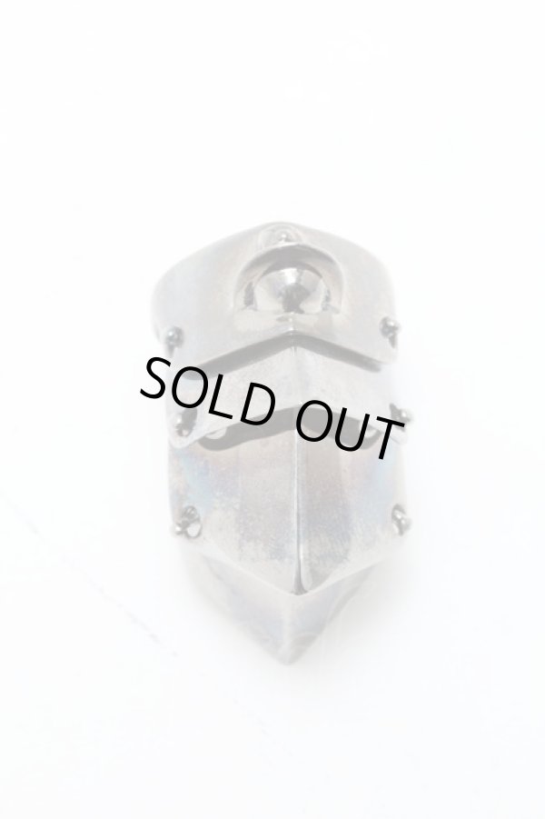 画像2: ヴィヴィアンウエストウッド 中古 / アーマーリング M ガンメタ  S-25-03-30-012-ac-AS-ZS (2)