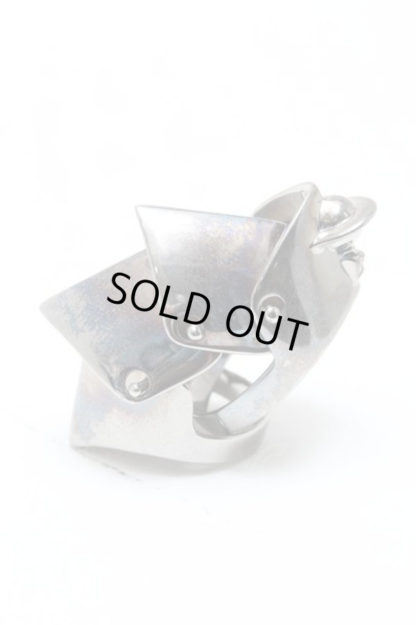 画像3: ヴィヴィアンウエストウッド 中古 / アーマーリング M ガンメタ  S-25-03-30-012-ac-AS-ZS (3)