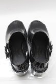 画像7: ヴィヴィアンウエストウッド×Melissa 中古 / MULE AD サンダル 24.5 黒  S-25-03-30-001-sh-AS-ZS (7)