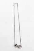 画像2: ヴィヴィアンウエストウッド 中古 / LEICESTER DICEネックレス  シルバー  S-25-04-16-004-ac-AS-ZS (2)