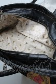 画像4: ヴィヴィアンウエストウッド 中古 / BAクロコエンボスバッグ  黒  S-25-04-16-034-ba-AS-ZS (4)