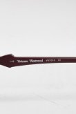 画像3: ヴィヴィアンウエストウッド 中古 / メガネフレーム　VW-7060  黒ｘワイン  S-25-04-16-015-gd-AS-ZS (3)