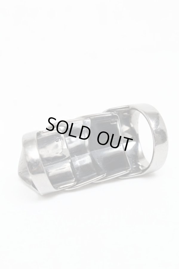 画像2: ヴィヴィアンウエストウッド 中古 / アーマーリング XS ガンメタ  S-25-04-16-002-ac-HR-ZS (2)