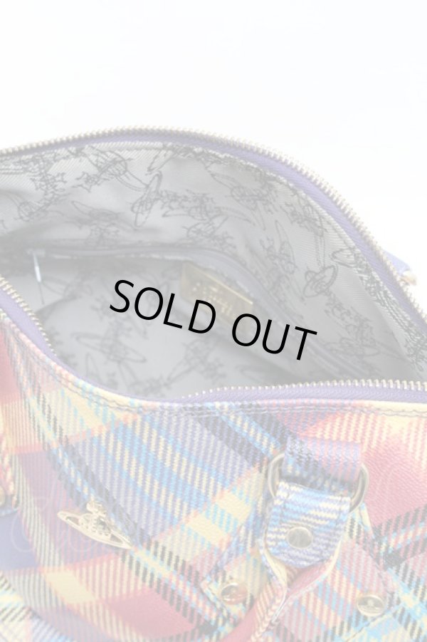 画像3: ヴィヴィアンウエストウッド 中古 / ダービーボストンバッグ  イエロー  S-25-04-16-025-ba-AS-ZS (3)