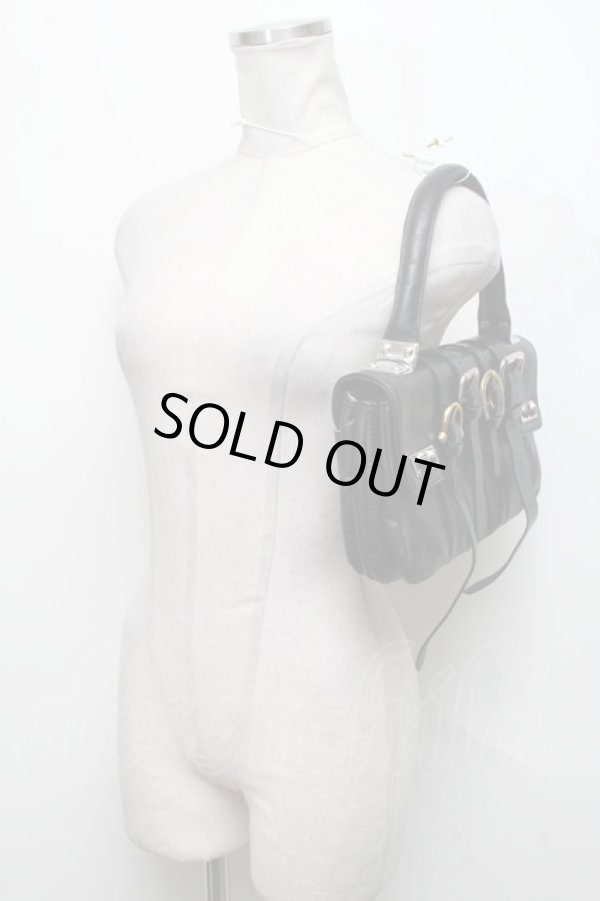 画像4: ヴィヴィアンウエストウッド 中古 / ベルトバッグ  黒  S-25-04-16-026-ba-AS-ZS (4)