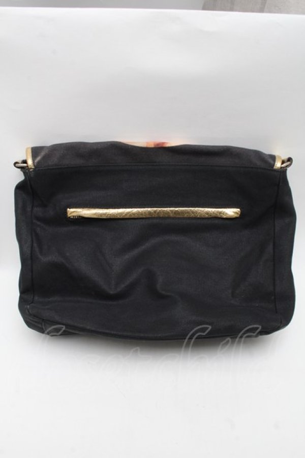 画像2: ヴィヴィアンウエストウッド 中古 / カラヴァッジョショルダーバッグ  黒  S-25-04-16-029-ba-AS-ZS (2)