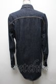画像2: ヴィヴィアンウエストウッド Anglomania and Lee 中古 //スクイグルデニムシャツ L ブルー  S-25-04-23-051-bl-AS-ZS (2)