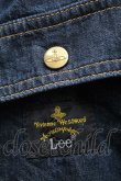 画像3: ヴィヴィアンウエストウッド Anglomania and Lee 中古 //スクイグルデニムシャツ L ブルー  S-25-04-23-051-bl-AS-ZS (3)