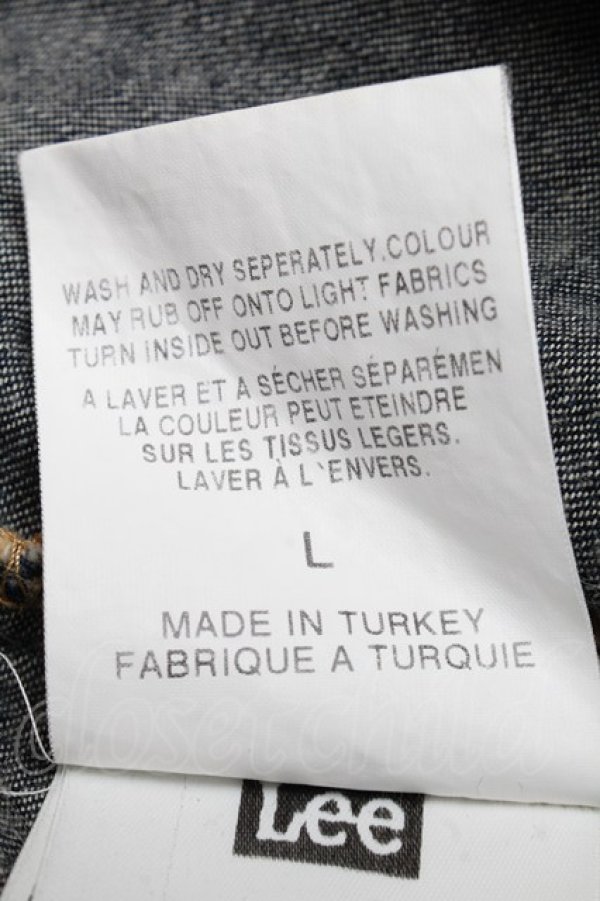 画像9: ヴィヴィアンウエストウッド Anglomania and Lee 中古 //スクイグルデニムシャツ L ブルー  S-25-04-23-051-bl-AS-ZS (9)