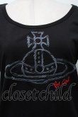 画像3: ヴィヴィアンウエストウッド 中古 / TS/オーブ刺繍Tシャツ 02 黒  S-25-04-23-055-ts-AS-ZS (3)