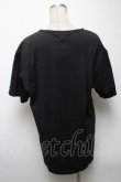 画像2: ヴィヴィアンウエストウッド MAN 中古 / パッチTシャツ 46 黒  S-25-04-23-058-ts-AS-ZS (2)