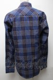 画像2: ヴィヴィアンウエストウッド MAN 中古 / チェックシャツ 48 ブルー  S-25-04-23-059-ts-AS-ZS (2)