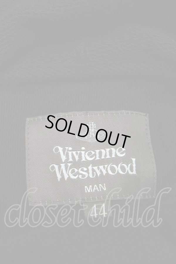 画像4: ヴィヴィアンウエストウッド MAN 中古 / パディング ORB ビッグ パーカー 44 黒  S-25-04-23-062-to-AS-ZS (4)