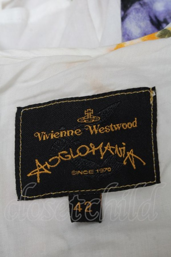 画像5: ANGLOMANIA 中古 / ブドウ柄エイトスカート 42  S-25-04-23-066-sk-HR-ZS (5)