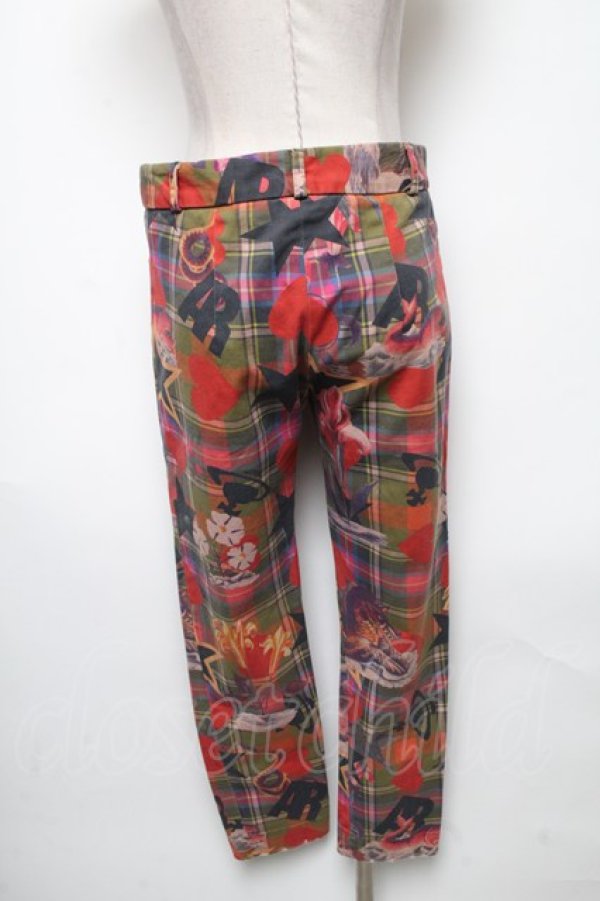 画像2: ANGLOMANIA 中古 / シーモンスタータータンパンツ 40 マルチ  S-25-04-23-069-pa-AS-ZH (2)