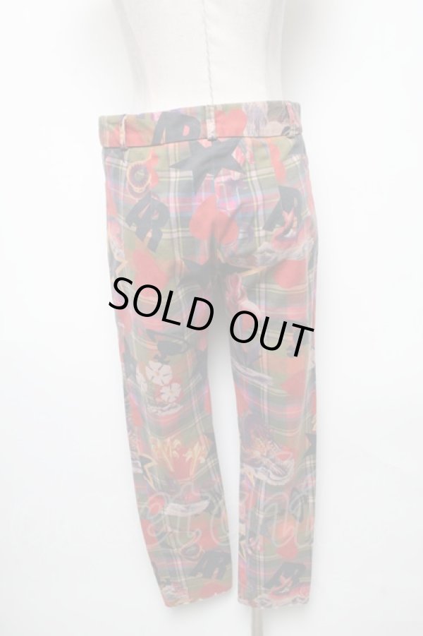 画像2: ANGLOMANIA 中古 / シーモンスタータータンパンツ 40 マルチ  S-25-04-23-069-pa-AS-ZH (2)