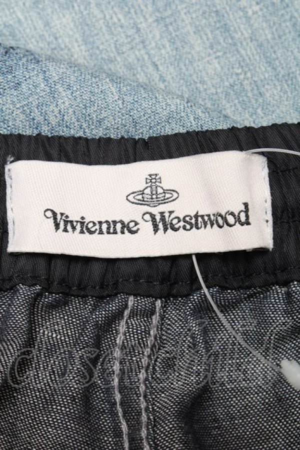 画像5: ヴィヴィアンウエストウッド 中古 / Danielトラウザーズ 07 ブルー  S-25-04-23-072-pa-AS-ZS (5)