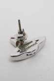 画像2: ヴィヴィアンウエストウッド 中古 / MAN JACKシングルスタッズピアス  シルバー  S-25-04-23-026-rg-AS-ZS (2)