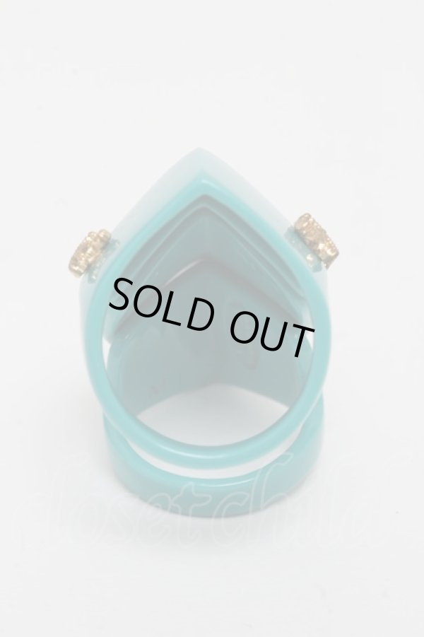 画像2: ヴィヴィアンウエストウッド 中古 / レジンアーマーリング M ミント  S-25-04-23-029-rg-AS-ZS (2)