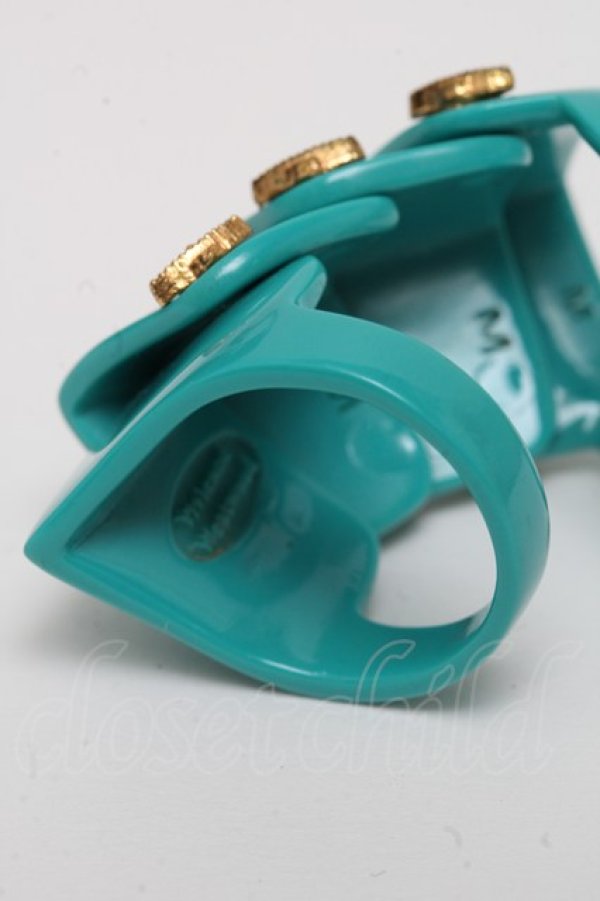 画像3: ヴィヴィアンウエストウッド 中古 / レジンアーマーリング M ミント  S-25-04-23-029-rg-AS-ZS (3)