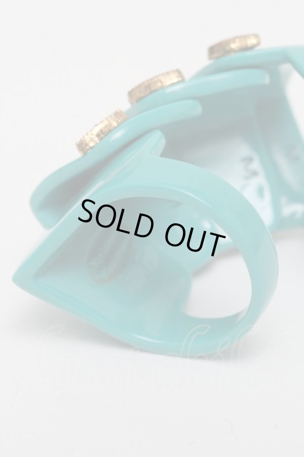 画像3: ヴィヴィアンウエストウッド 中古 / レジンアーマーリング M ミント  S-25-04-23-029-rg-AS-ZS (3)