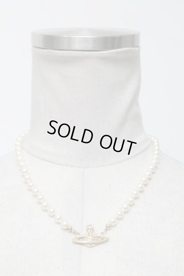 画像3: ヴィヴィアンウエストウッド 中古 / ONE ROWバスレリーフチョーカー  シルバー  S-25-04-23-030-nl-AS-ZS (3)