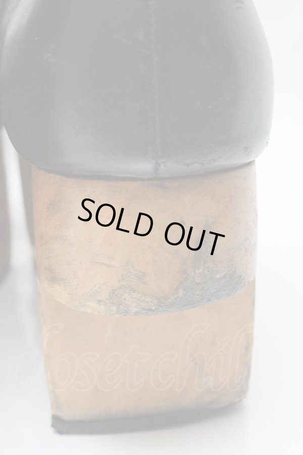 画像9: ヴィヴィアンウエストウッド 中古 / ロッキンホースブーツ  黒  S-25-05-11-020-sh-AS-ZS (9)