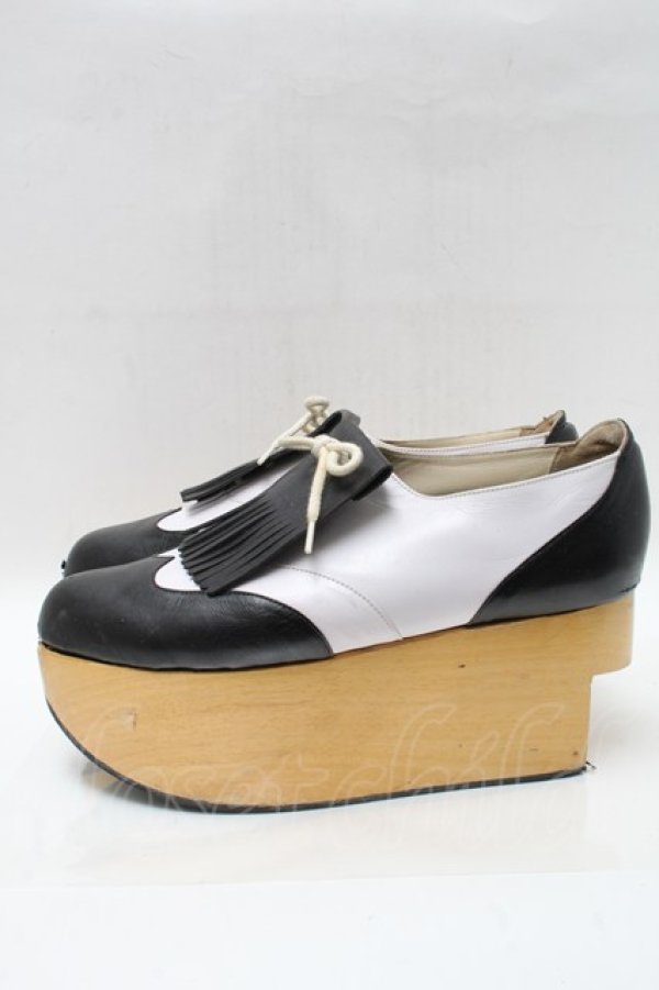 画像2: ヴィヴィアンウエストウッド 中古 / ロッキンホースゴルフコンビ 6 黒ｘ白  S-25-05-11-021-sh-AS-ZS (2)