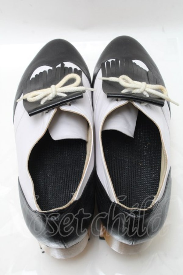 画像6: ヴィヴィアンウエストウッド 中古 / ロッキンホースゴルフコンビ 6 黒ｘ白  S-25-05-11-021-sh-AS-ZS (6)