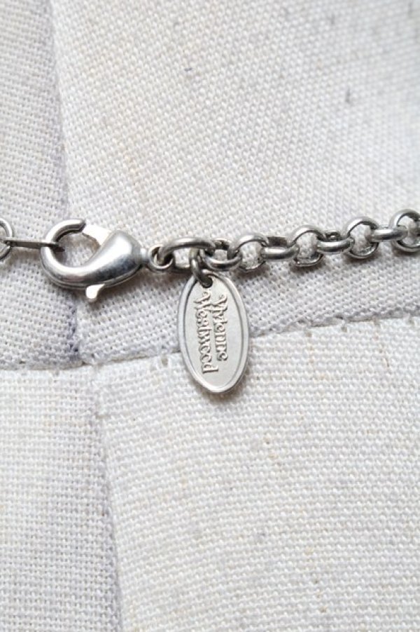 画像3: ヴィヴィアンウエストウッド 中古 / バスレリーフネックレス  シルバー  S-25-05-11-024-nl-AS-ZS (3)