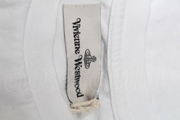 画像3: ヴィヴィアンウエストウッド 中古 / SPRAY ORB CLASSIC Tシャツ  白  S-25-05-11-032-bl-HR-ZS (3)