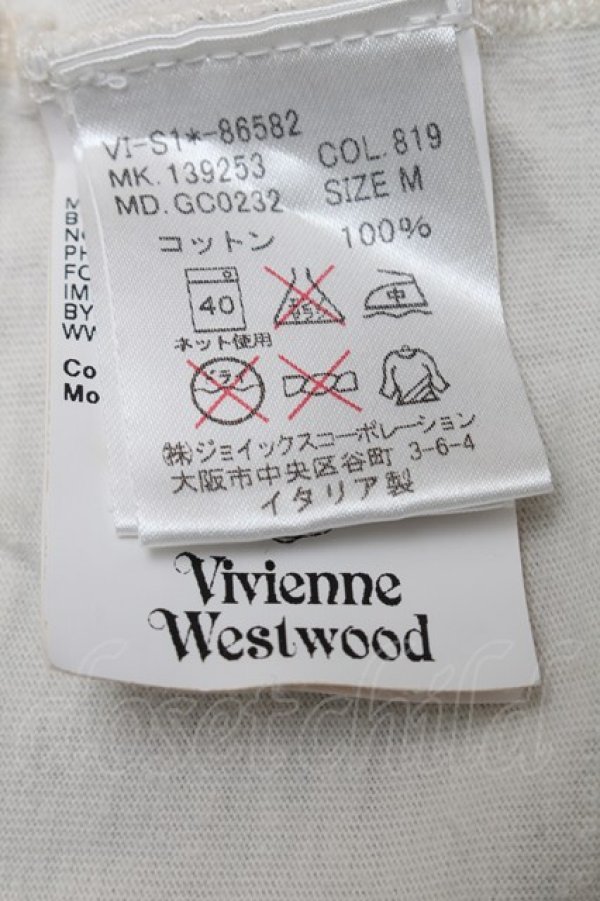 画像5: ヴィヴィアンウエストウッド MAN 中古 / TS/サティアptワインステインTシャツ M ベージュ  S-25-05-11-037-ts-AS-ZS (5)