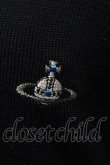 画像3: ヴィヴィアンウエストウッド MAN 中古 / /オーブ刺繍ニット 44 黒  S-25-05-11-052-to-AS-ZS (3)