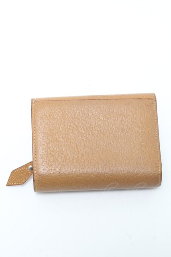 画像2: ヴィヴィアンウエストウッド 中古 / W/エグゼクティブ折財布  ベージュ  S-25-05-11-007-wa-AS-ZS (2)