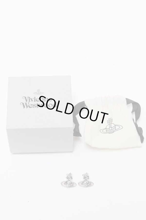 画像4: ヴィヴィアンウエストウッド 中古 / PINA SMALL BAS RELIEFピアス  シルバー  S-25-05-11-010-ac-AS-ZS (4)
