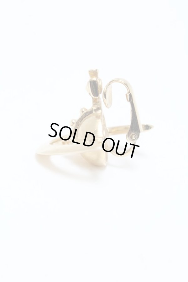 画像2: ヴィヴィアンウエストウッド 中古 / ER/メタルオーブソリッドイヤリング  ゴールド  S-25-05-11-013-er-AS-ZS (2)