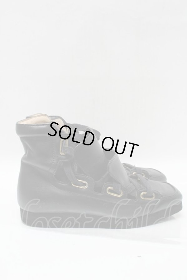 画像3: Worlds End 中古 / ブレーカーシューズ  黒  S-25-05-11-017-sh-HR-ZS (3)