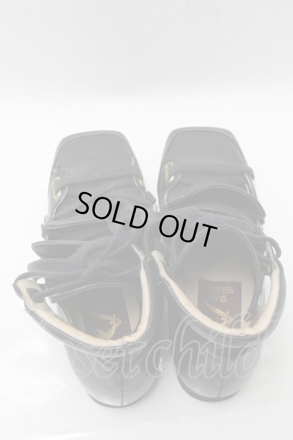 画像7: Worlds End 中古 / ブレーカーシューズ  黒  S-25-05-11-017-sh-HR-ZS (7)