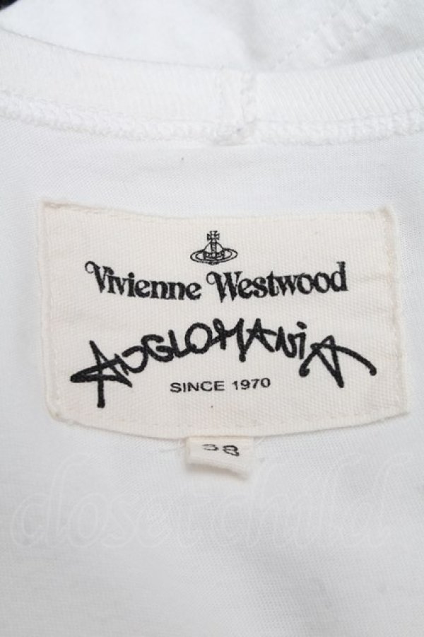 画像5: ANGLOMANIA 中古 / SOCK MONSTER ビッグTシャツ  白  S-25-05-18-032-op-AS-ZY (5)