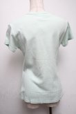 画像2: ヴィヴィアンウエストウッド 中古 / オーブ箔プリントTシャツ M グリーン  S-25-05-18-037-ts-AS-ZS (2)