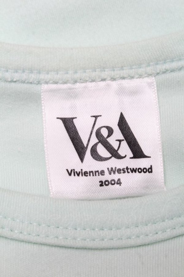 画像3: ヴィヴィアンウエストウッド 中古 / オーブ箔プリントTシャツ M グリーン  S-25-05-18-037-ts-AS-ZS (3)