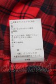 画像5: ヴィヴィアンウエストウッド 中古 //チェックブラウス 2 赤  S-25-05-18-040-bl-AS-ZS (5)