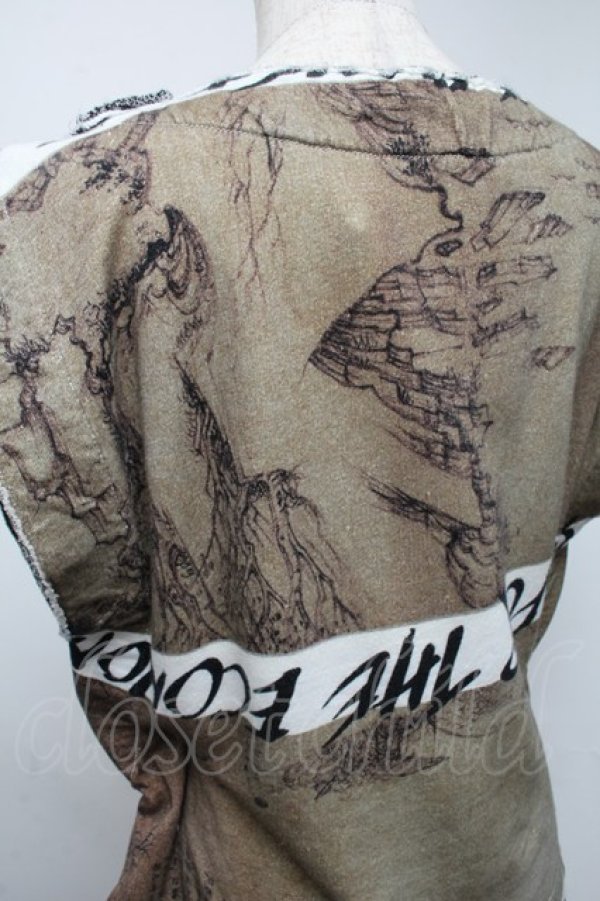 画像4: ヴィヴィアンウエストウッド 中古 / CHINESE DRAWINGトップス S カーキ  S-25-05-18-047-to-AS-ZS (4)