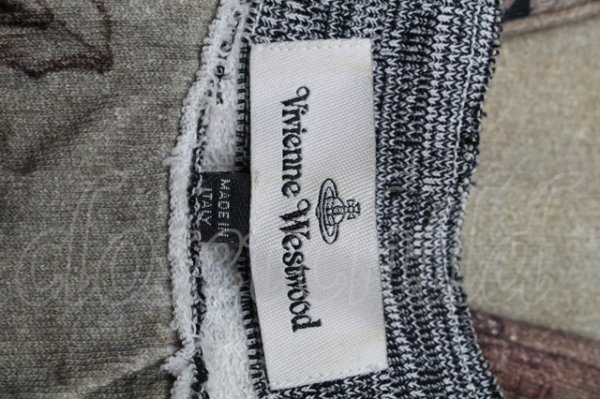 画像5: ヴィヴィアンウエストウッド 中古 / CHINESE DRAWINGトップス S カーキ  S-25-05-18-047-to-AS-ZS (5)