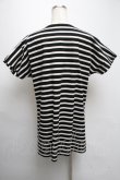 画像2: ヴィヴィアンウエストウッド 中古 / /箔フレームボーダーTシャツ 00 オフｘグレー  S-25-05-18-048-to-SZ-ZS (2)