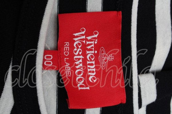 画像7: ヴィヴィアンウエストウッド 中古 / /箔フレームボーダーTシャツ 00 オフｘグレー  S-25-05-18-048-to-SZ-ZS (7)
