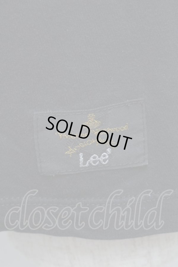 画像4: ヴィヴィアンウエストウッド Anglomania and Lee 中古 / TS/カウガールptTシャツ xs 黒  S-25-05-18-051-ts-AS-ZY (4)