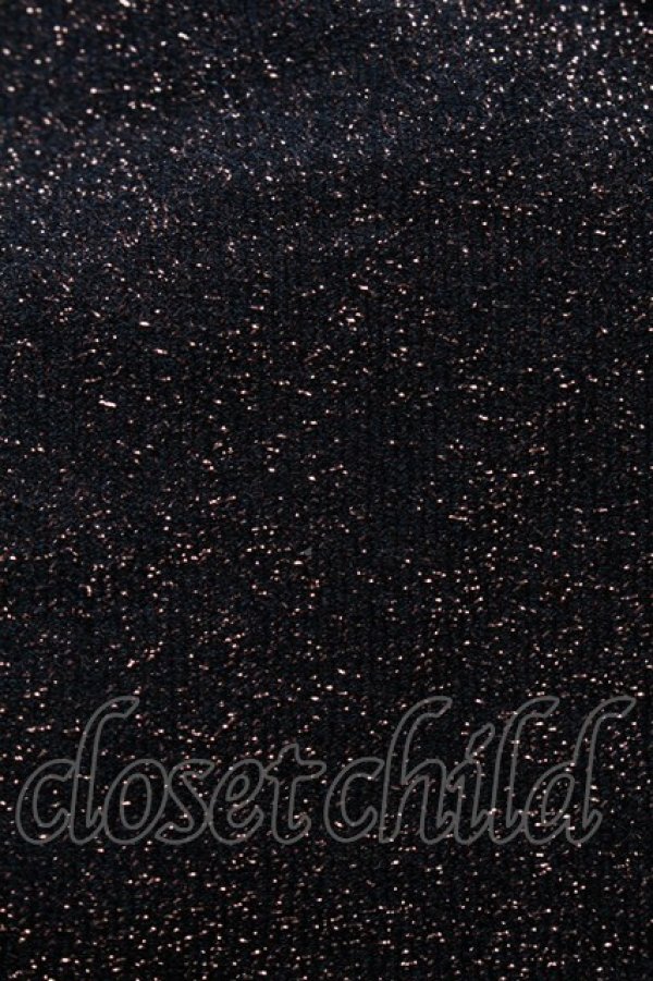 画像3: ヴィヴィアンウエストウッド 中古 / ラメニットトップス  黒ｘゴールド  S-25-05-18-052-to-AS-ZS (3)